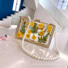 Women Acrylic Clear Purse Cute Transparent Crossbody Box Bag handbags for women